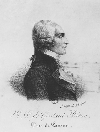 Armand de Gontaut, Duke of Biron by Francois Seraphin Delpech